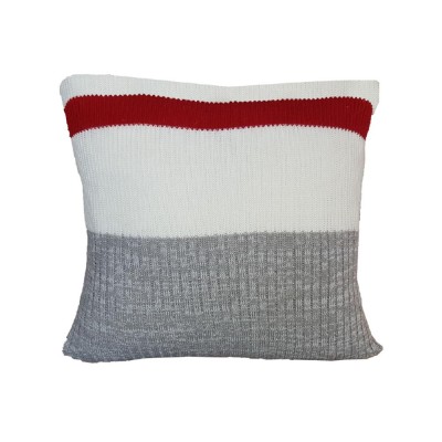 Coussin de travail tricoté