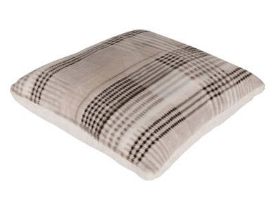 Coussin En Velour Avec Sherpa Richmond  18x18