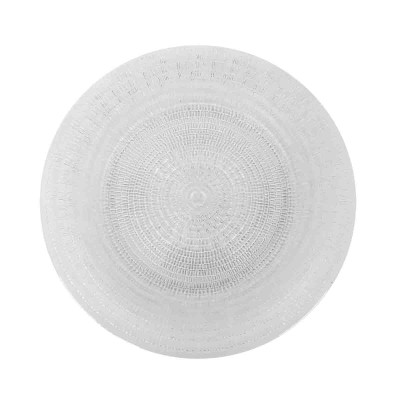 À la Cuisine - Assiette de service en verre 13in