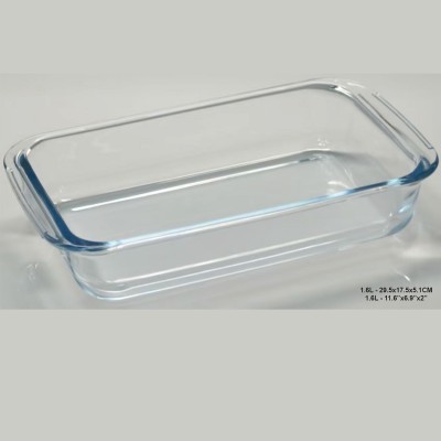 A La Cuisine- Borosilicate Glass Baking Tray - 1.6l