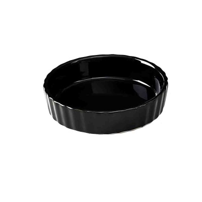 Baking Dish Quiche Ceramic 11.3cm Black