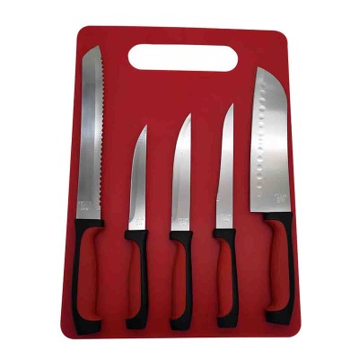A LA CUISINE - 5 PCS Knife Set with with cutting board