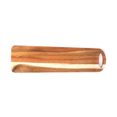 Planche à découper rectangulaire en bois d'acacia