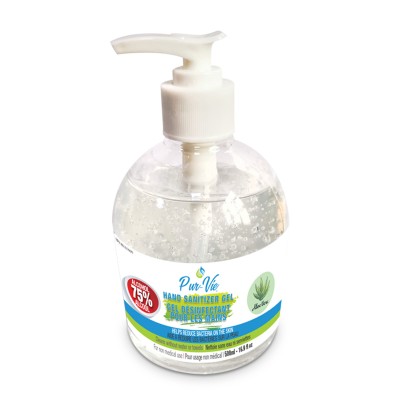 Pur Vie Aloe Vera Hand Sanitizer 500Ml