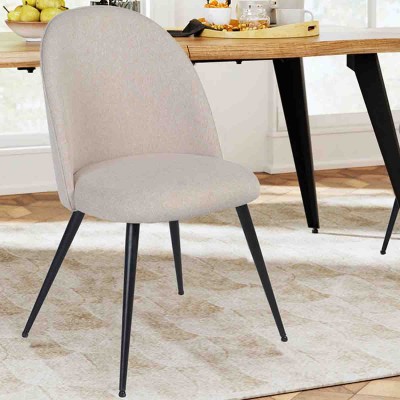 Atelier Du Nord - Zomb Fabric Upholstered Dining Chair