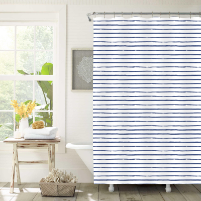 Rideau de douche Lise Stripe 70X72 ASST