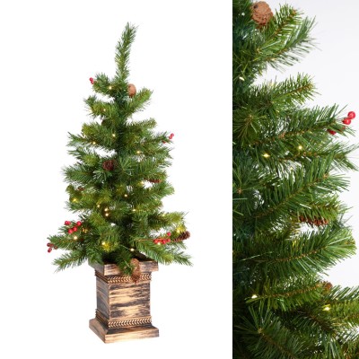 3.5' Green Porch Tree W/50L,135 Tips