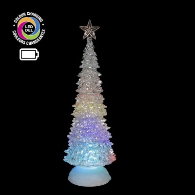 12.5"Acrylic Led Color Changing Tree