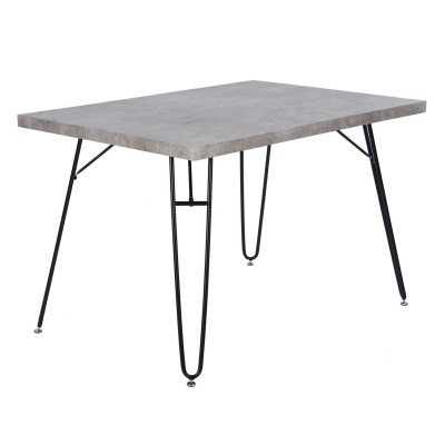 Atelier Du Nord - Baden Dining Table With Metal Frame