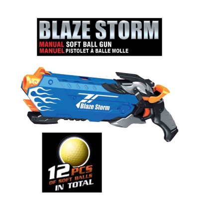Soft Bullet Blaster manuel 12 balles 