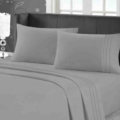 Ensemble de draps Bambo Feel avec broderie Ivoire