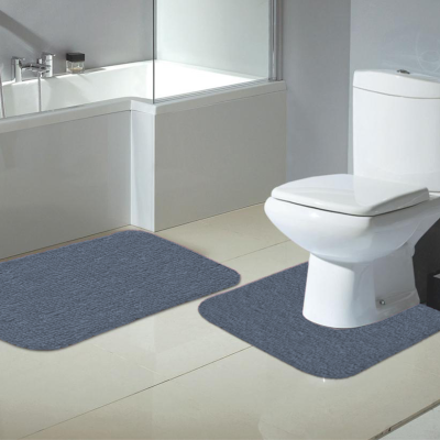 Bathmat Set 2pc Mat With Contour Mat