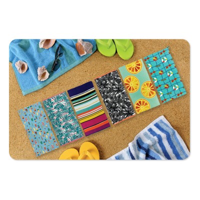 Serviettes de plage 450gsm