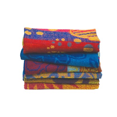 Beach Towel 27x54in Jacquard Cotton