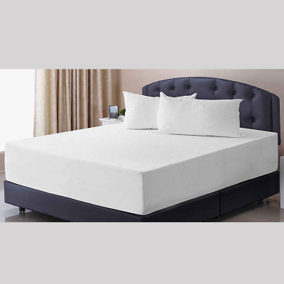 Mattress Protector  Waterproof White Knit