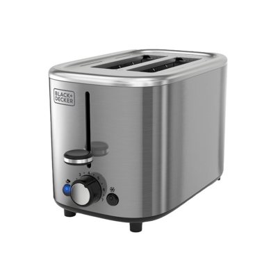 Black & Decker- 2 Slice Toaster Stainless