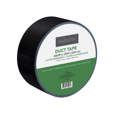 Duct Tape Silver Black