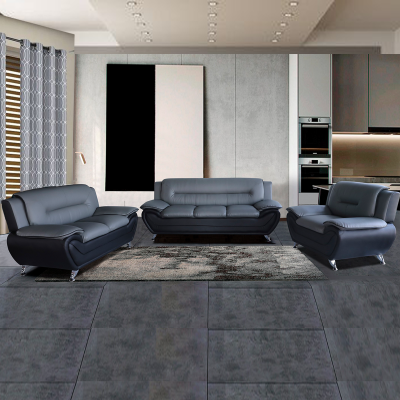 Polaris - Set of 3 PU Sofa with wood and plywood Frame