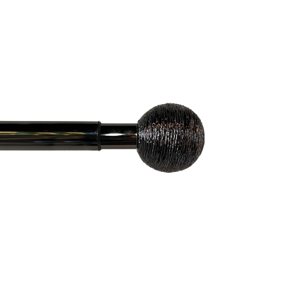Lt Addie Pole Set 28-48in Black
