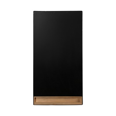 Tableau noir avec support 80x40x3.18cm