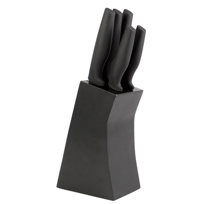 Ensemble de couteaux noirs 6 pièces