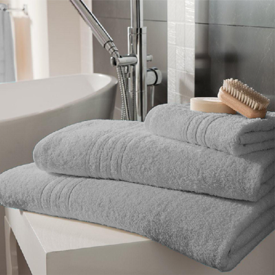 LAUREN TAYLOR- SERVIETTE ÉPONGE 100% COTON PREMIUM-BLUE