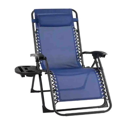 Sol Del Mare - Chaises à gravité avec porte-gobelet