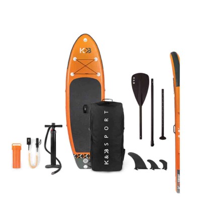 K&B Sport Planche à pagaie gonflable Anticosti 8.8' - Orange