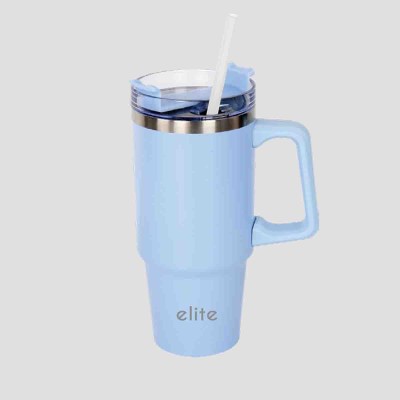 Elite - Drink Cup With Straw