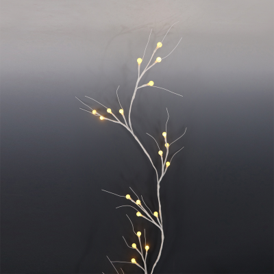 Garland Branch With Ball Led Light 180cm