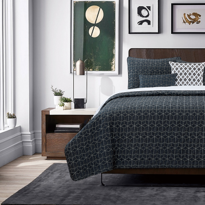 Quilt 4pc Busby Blue