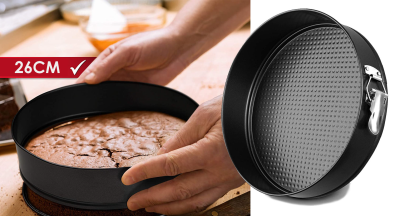 Moule pour la cuisson des gâteaux et boucle à ressort