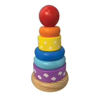 Cake Stacking Tower Pinewood & Mdf