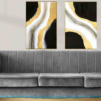 Toile peinte à la main 82x122cm