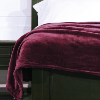 Erica Coral Fleece Blanket 100x90