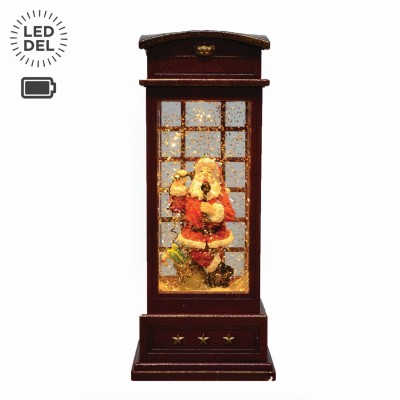 9,8 "lanterne menée de cabine téléphonique, B / O