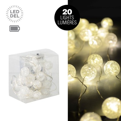 20L Led Microdot Set Avec Des Boules Acryliques