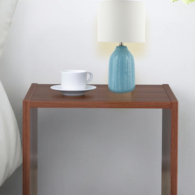 Table Lamp Ceramic Teal Glaze 24x24x40