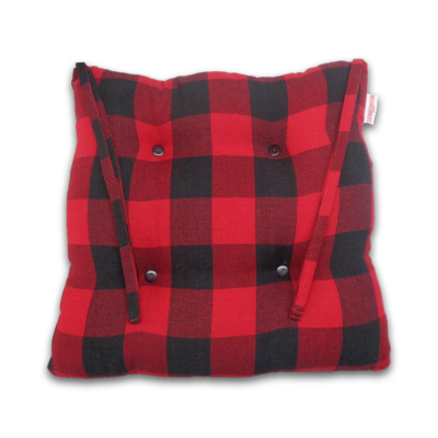 Buffalo Plaid -Chair Pad 17x17