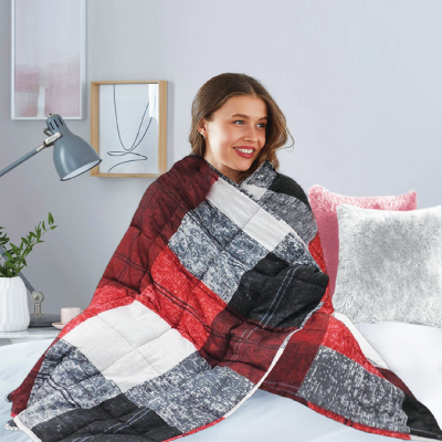 Chanteclerc - Weighted Quilted Throw | 10lbs 40x60"