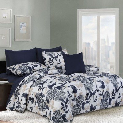 Harlowe - Comforter Navy Floral