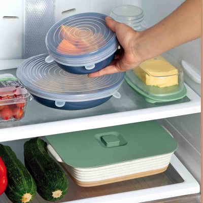 À La Cuisine - 6 couvercles en silicone