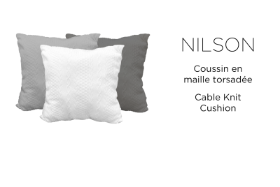 Coussin Nilson de la collection Hibernate