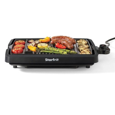 Starfrit® The Rock - Gril d'intérieur BBQ sans fumée