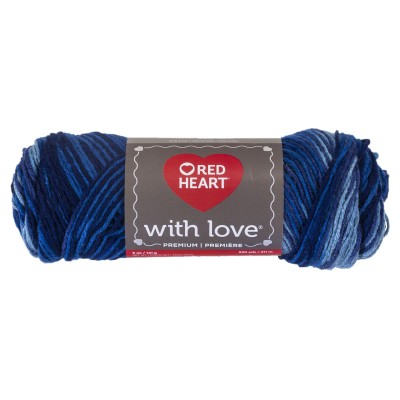Red Heart With Love 198g Deep Blues