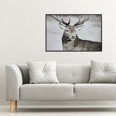 Deer Canvas Framed 75x115