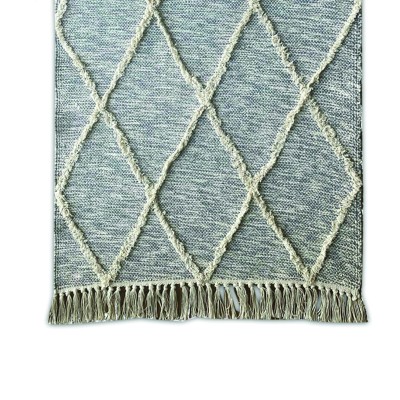 Rug 27x45in Zoey Diamond Cotton