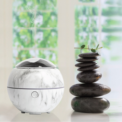 Globe Diffuser Marble Look with USB