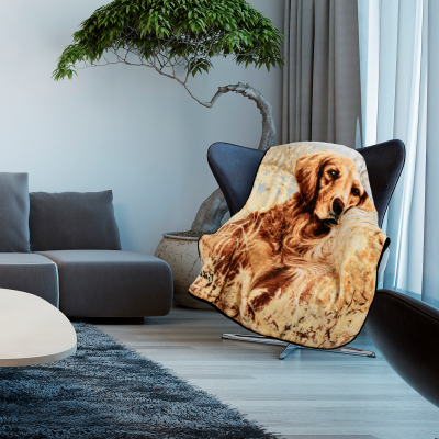 Animal Mink Throw