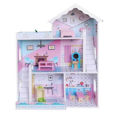 Doll House Wooden 61x24x73cm
